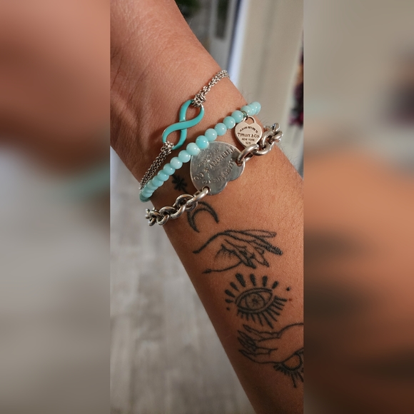 🩵 Tiffany & co. AMAZONITE bracelet 🩵 😍price is FIRM. ty(: - Picture 6 of 13